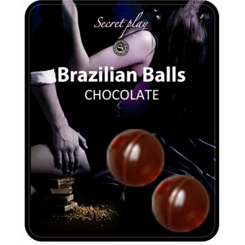 Secretplay 2 palline brasiliane cioccolato-0
