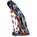 Dildo tutto nero 29cm fisting-2