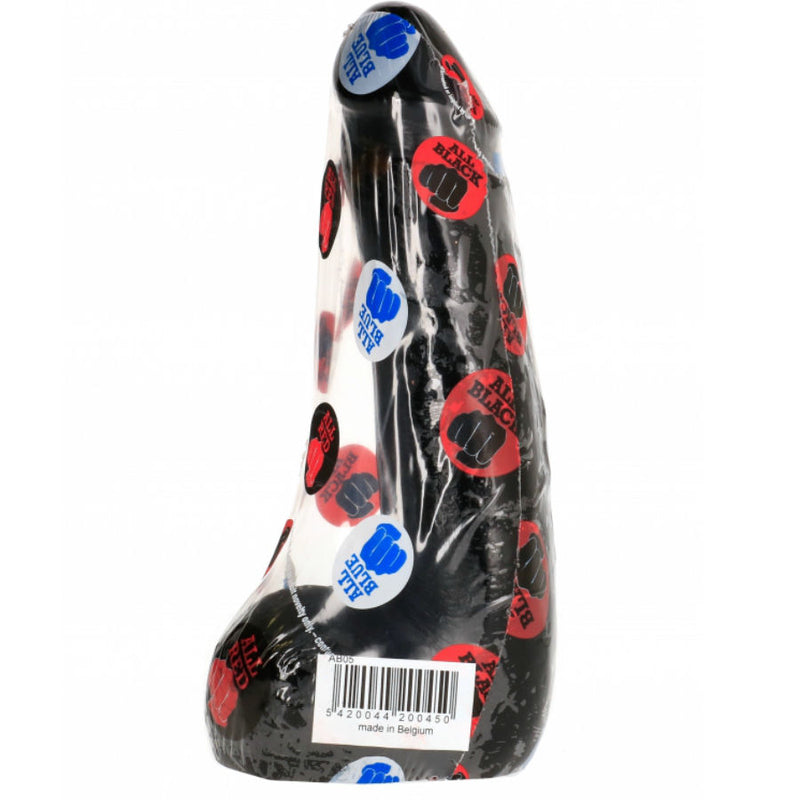 Dildo tutto nero liscio 20 cm-2