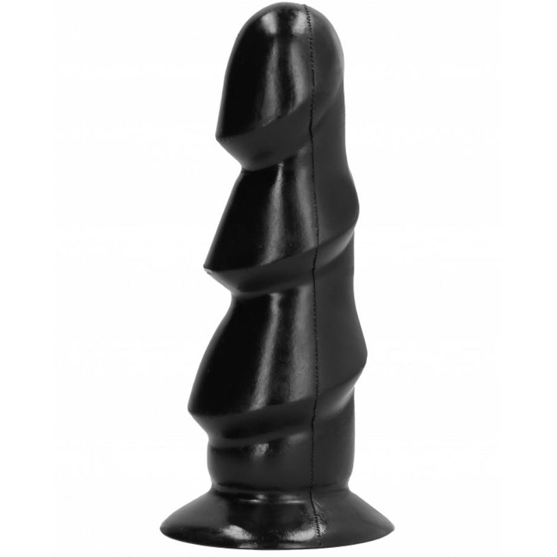 Dildo tutto nero 17cm-2