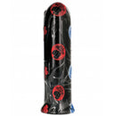 Dildo tutto nero 19cm-1