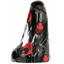 Dildo tutto nero 13cm-2