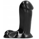 Dildo tutto nero realistico 14 cm-1