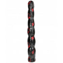 Dildo anale tutto nero 32cm-1