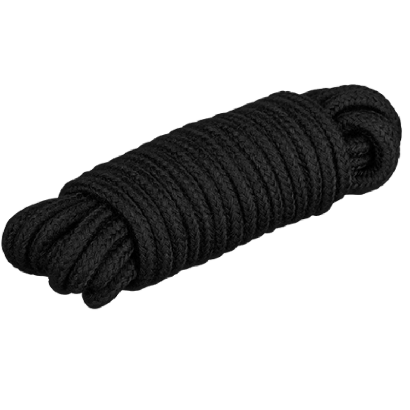 Secretplay cuerda bondage negro 10m-0