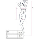 Passion woman bs027 abito bodystocking stile bianco taglia unica-1