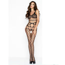 Passion woman bs032 bodystocking nero taglia unica-0