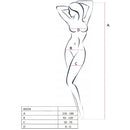Passion woman bs034 bodystocking bianco taglia unica-1