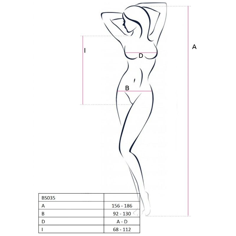 Passion woman bs035 bodystocking bianco taglia unica-1