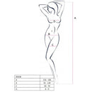 Passion woman bs038 bodystocking bianco taglia unica-1