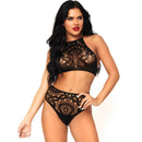 Leg avenue set 2 pezzi top e slip m/l-2