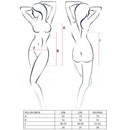 Vestito e perizoma passion woman hellen taglia l / xl-1