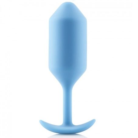 B-vibe  snug plug anal 3 azul cielo-0