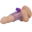 Copertura per pene vibratore lilla casual anello-2