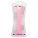 Glossy slim vibrador rosa-1