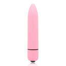 Glossy thin vibrador rosa-0