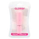 Glossy pocket vibrador rosa-1