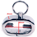 Bracciale testicolo denti kalis ovard in metallo-2