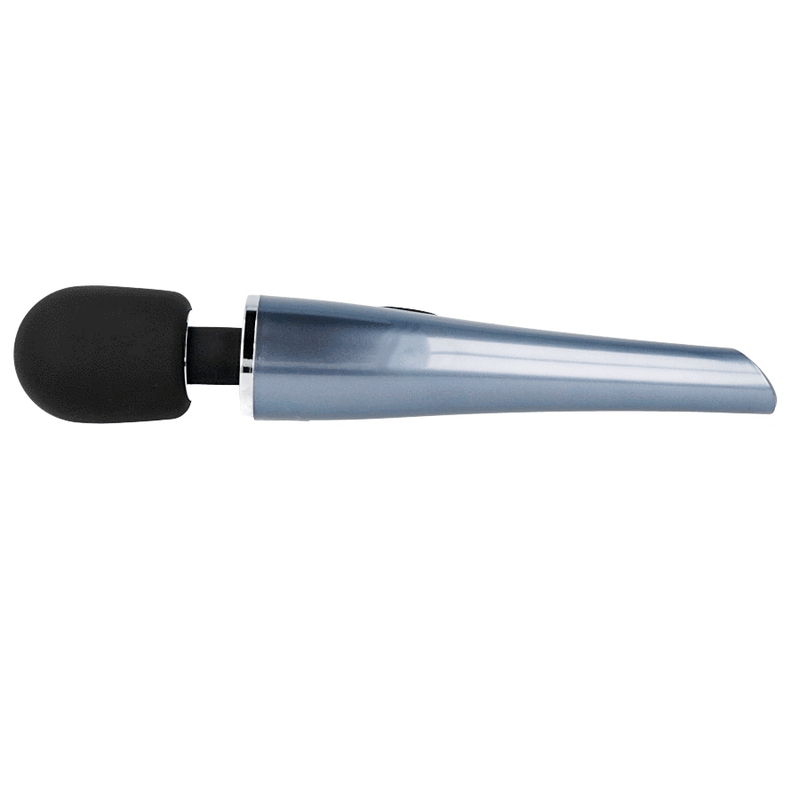 Black&silver dexter massage wand-2