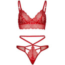 Leg avenue set 2 pezzi bralette in pizzo e perizoma m/l-2