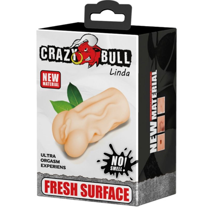 Crazy bull - linda vagina masturbatore 13,7 cm-4