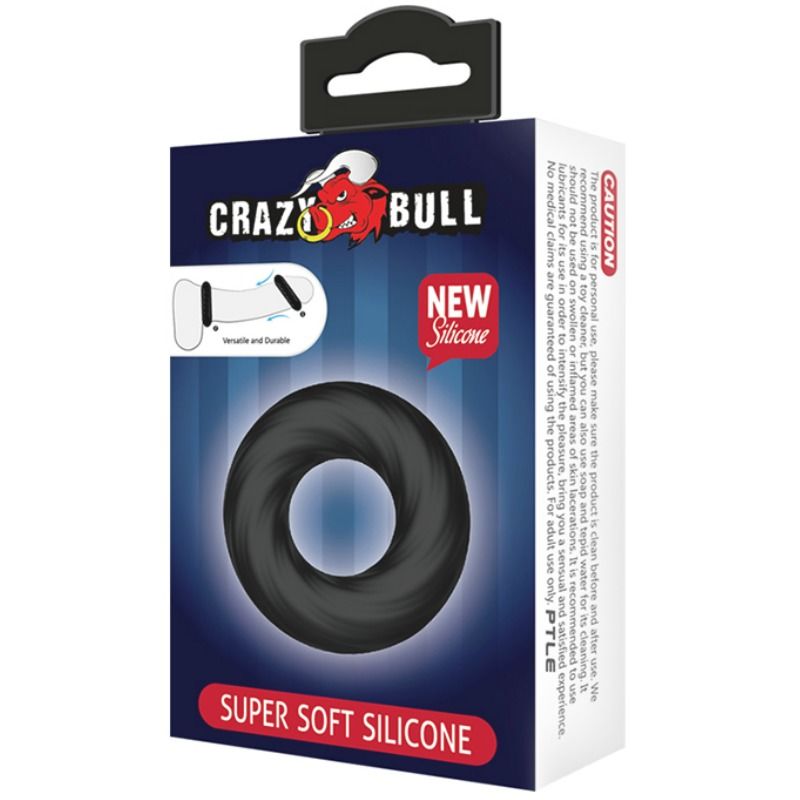 Crazy bull - anello in silicone super morbido-3
