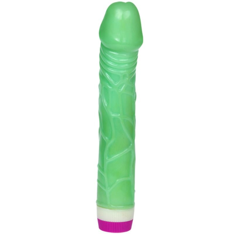 Waves of pleasure vibrator 23 cm green-1