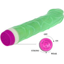 Waves of pleasure vibrator 23 cm green-4