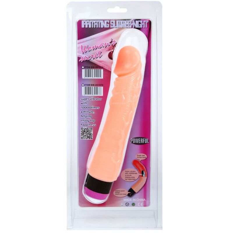 Vibrador realistico flexible natural 24 cm-6