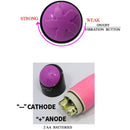 Colorful sex vibrador realistico rosa 23 cm-5