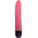 Colorful sex vibrador realistico rosa 23 cm-0