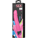 Colorful sex vibrador realistico rosa 23 cm-6