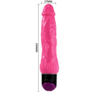 Colorful sex vibrador realistico rosa 24 cm-1