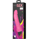 Colorful sex vibrador realistico rosa 24 cm-3
