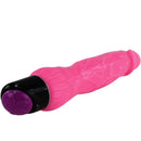 Colorful sex vibrador realistico rosa 24 cm-4