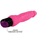 Colorful sex vibrador realistico rosa 24 cm-5