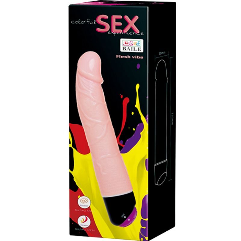 Colorful sex  vibracion y rotacion 24 cm-7