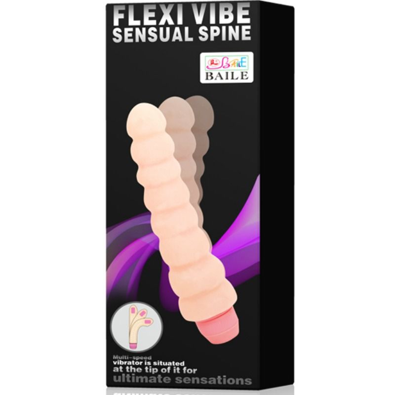 Flexi vibe sensual spine vibrador flexible 19 cm-5