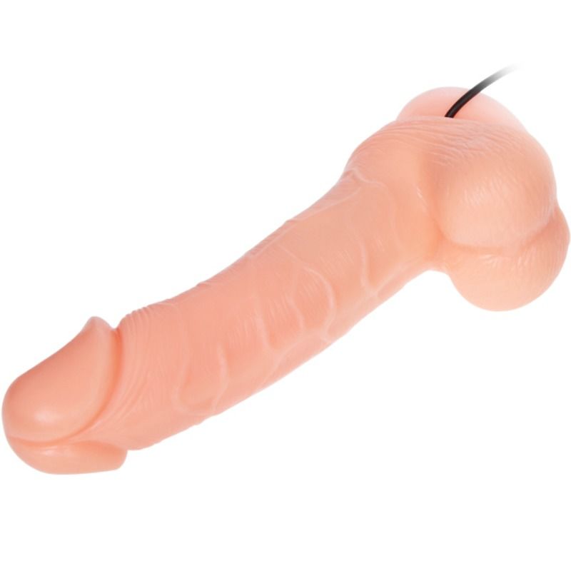 Dong dildo realistico vibracion y rotacion 20 cm-2