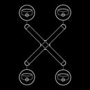 Fetish submissive unión esposas cuero vegano-4