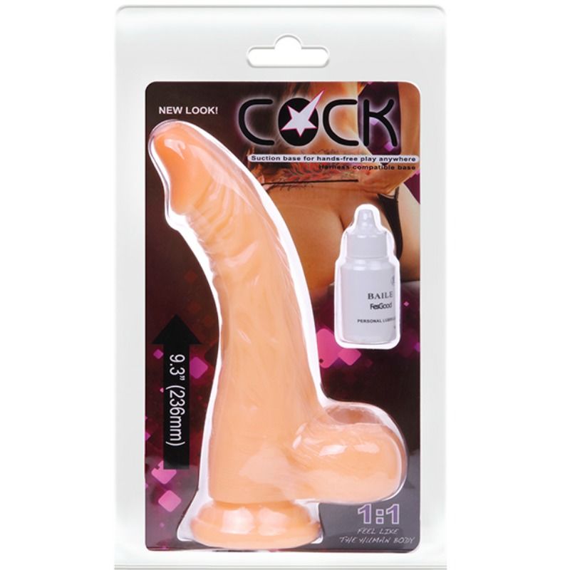 Cock dildo realistico con vibracion-5