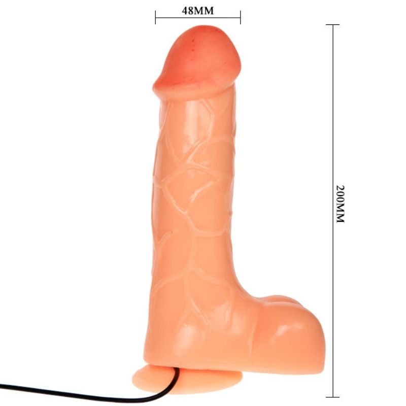 Intrepid emperor dildo realistico vibrador 20 cm-3