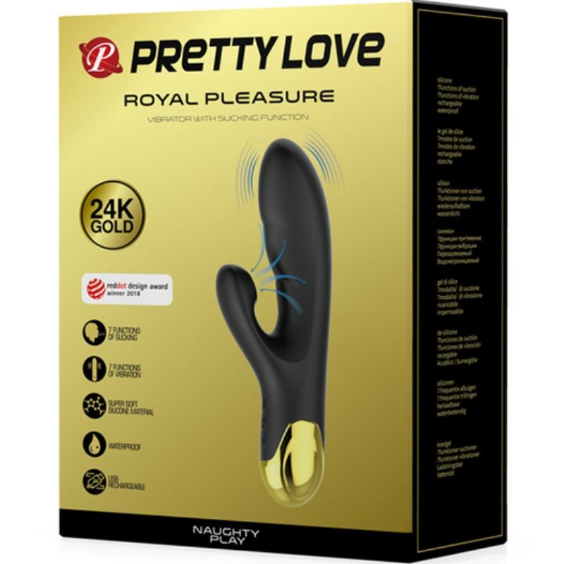 Pretty love smart naughty play vibracion y succion-8