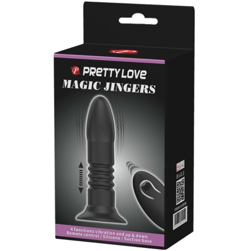 Pretty love bottom - plug magic jinger up & down y vibracion-5