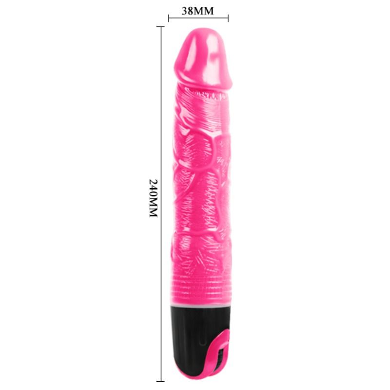 Baile vibrador multivelocidad rosa-5