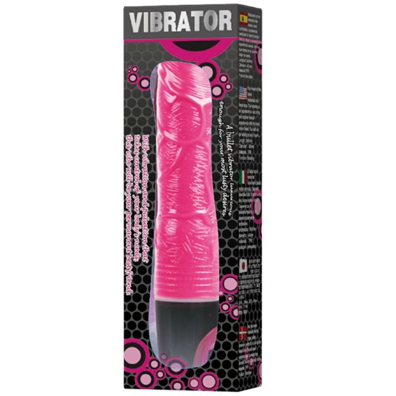 Baile vibrador multivelocidad rosa-6