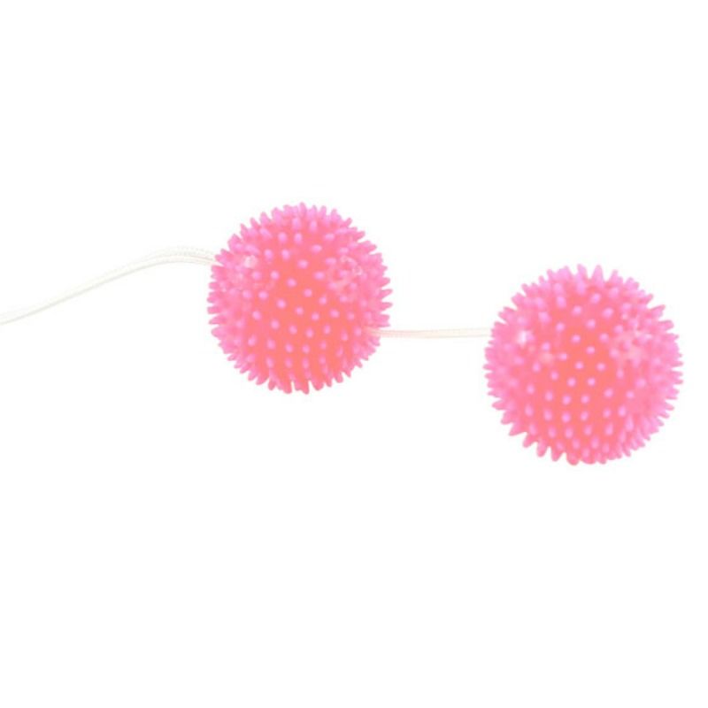 A deeply pleasure bolas texturadas rosa 3.6 cm-1