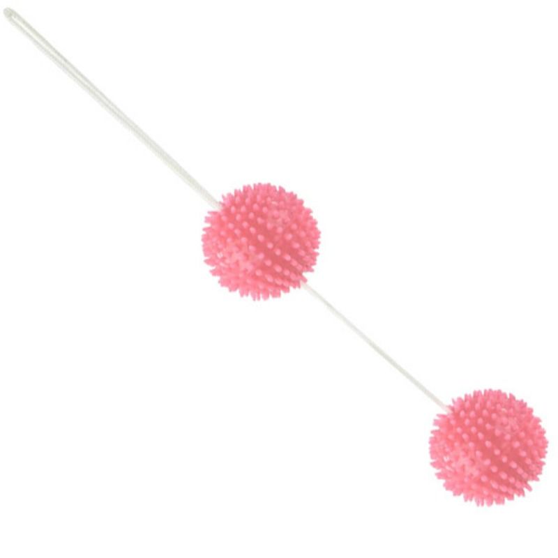 A deeply pleasure bolas texturadas rosa 3.6 cm-0