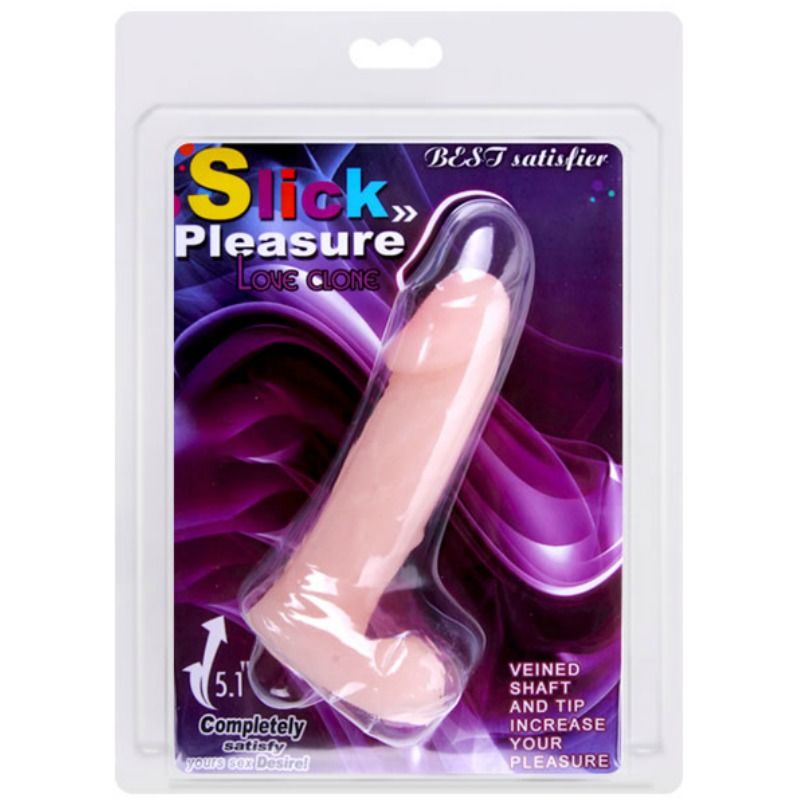 Slick pleasure dildo realistico-4