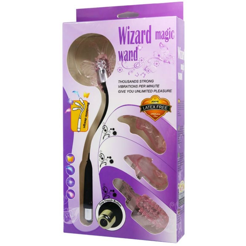 Wizard magic wand estimulador con vibracion-4